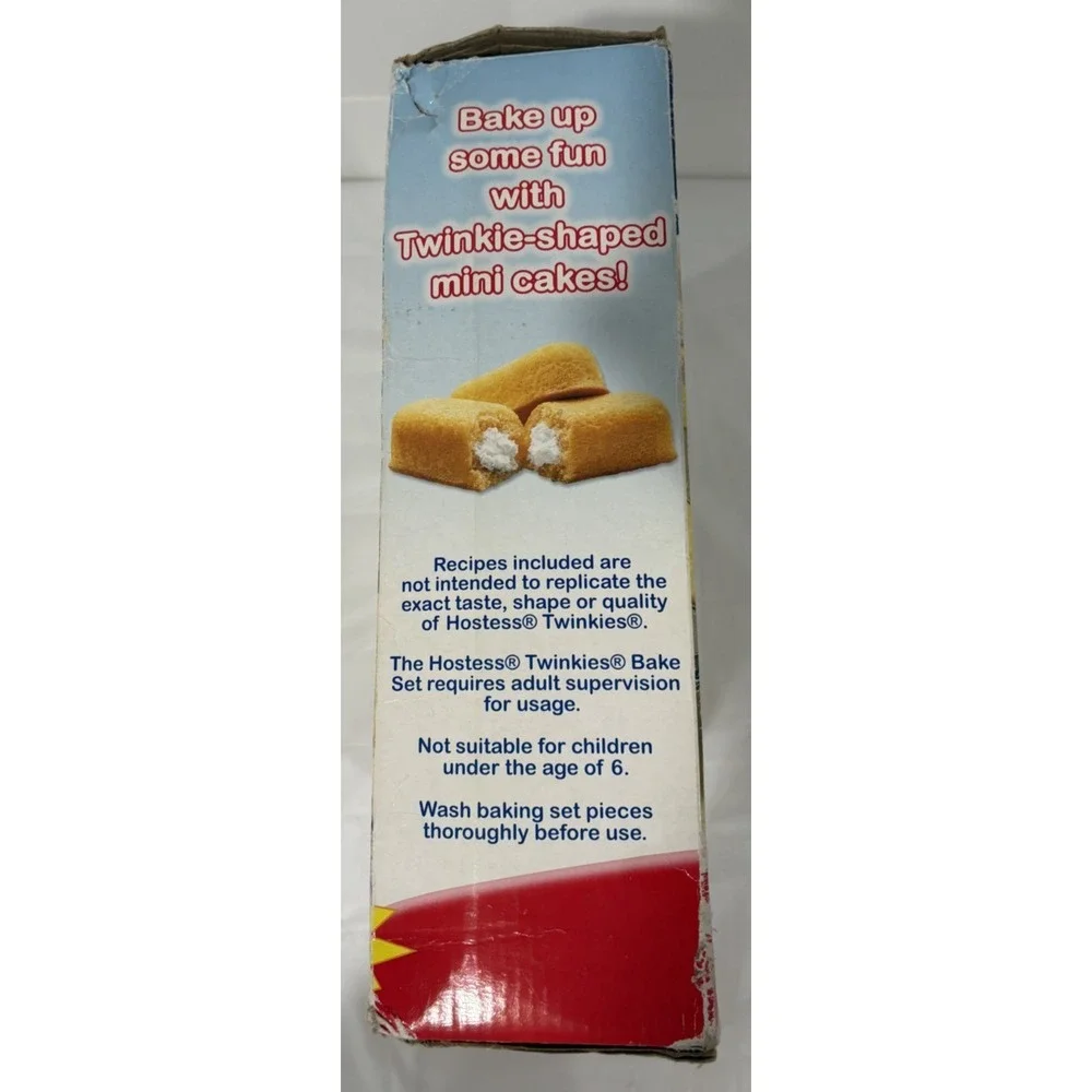 New Hostess Twinkies‎ Brand 2006 Novelty Mini Cakes Bake Set #91342 Vintage